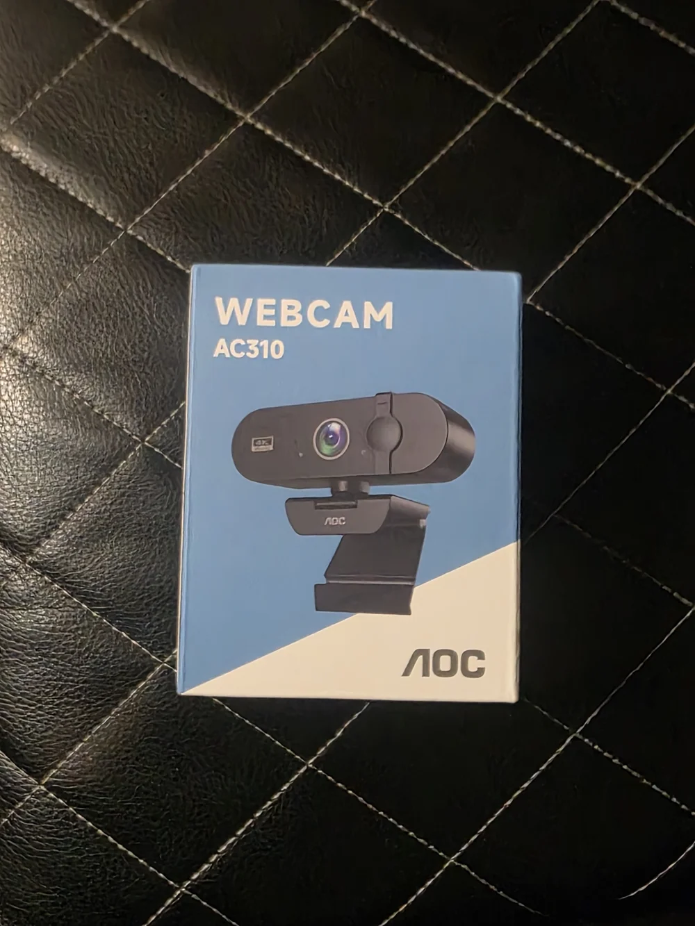 AC310 Black Webcam – HD USB Webcam with Built-In Mic